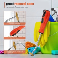 Outil de finition de scellant en acier inoxydable outil de dissolvant de calfeutrage grattoir kit d'outils de calfeutrage