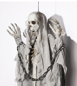 Casa stregata decorazione di Halloween scheletro fantasma morte dio <span class=keywords><strong>Zombie</strong></span> grande appesa fantasma decorazione scena <span class=keywords><strong>Horror</strong></span> all'aperto - Product Image 4