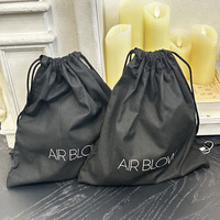 Sac à cordon en toile de coton biologique promotionnel, durable, pour voyage, protection anti-poussière, pour chapeaux, vêtements et chaussures, écologique