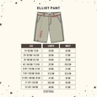 BOHOPANNA Elliot Celana Pendek Anak Laki-laki Hitam Warna Solid Kancing Tersembunyi Pinggang Tinggi Celana Santai Musim Panas 1Y-14Y