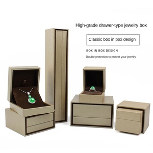 <span class=keywords><strong>Portagioie</strong></span> in carta speciale di lusso di fascia alta, anello, collana, braccialetto pendente, oro, <span class=keywords><strong>argento</strong></span>, giada scatola di imballaggio per cassetto quadrato - Product Image 4