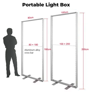 Đứng miễn phí ánh sáng Hộp lập trình hoạt hình Slim Flash cách quảng cáo năng động Hộp ánh sáng hiển thị dòng chảy chuyển động dẫn ánh sáng Hộp - Product Image 6