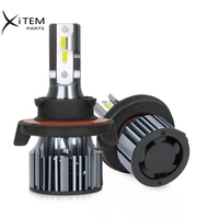 H4 H7 ampoule de phare LED H11 9005 HB3 9006 HB4 phare automatique 55W 10000LM Super lumineux CSP phare de conduite Turbo antibrouillard