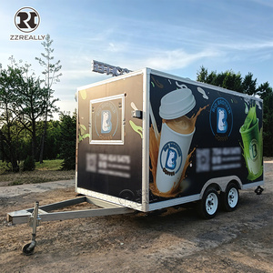 Remorque alimentaire en acier inoxydable avec cuisine complète, camion mobile <span class=keywords><strong>d</strong></span>'<span class=keywords><strong>occasion</strong></span> pour restauration rapide et glaces, pour chariots <span class=keywords><strong>de</strong></span> nourriture - Product Image 5