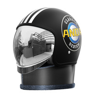 Casque de moto électrique AD, ABS, demi-casque, certifié 3C, unisexe, quatre saisons, chaud pour l'hiver, avec doublure amovible