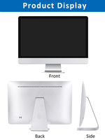 Ordenador de escritorio clásico todo en uno, accesorios y piezas de PC táctil capacitivo, estilo A, 22"