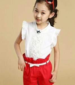 Ensemble court deux pièces pour filles, tendance coréenne, en vente sur Aliexpress en été - Product Image 3