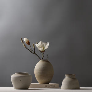 Vente en gros personnalisé unique japonais <span class=keywords><strong>ikebana</strong></span> <span class=keywords><strong>vase</strong></span> à fleur en <span class=keywords><strong>céramique</strong></span> style rétro designer <span class=keywords><strong>vase</strong></span> décoratif en <span class=keywords><strong>céramique</strong></span> pour la maison - Product Image 2