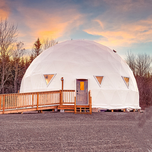 Tentes de camping en plein air, tente dôme géodésique, maison dôme à vendre, tente igloo transparente pour le glamping - Product Image 4