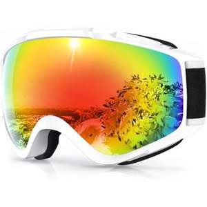 Gafas de Esquí/Snowboard de Plástico para Adultos y Jóvenes Unisex, Protección UV, Lentes Tóricas para Deportes, Actividades al Aire Libre, Ciclismo - Product Image 1