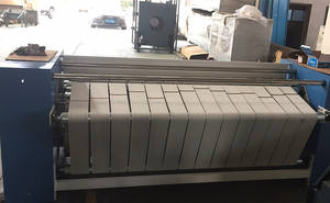 Repasseuse à linge commerciale entièrement automatique, industrie hôtelière, <span class=keywords><strong>machine</strong></span> à repasser électrique à plat après le nettoyage à sec - Product Image 3