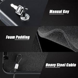 בית נגד גניבה מתכת אנטי-גניבת ביטוח נגד גניבה תיבת ביטוח קטנה טקטית מכונית מפתח סיסמה - Product Image 3