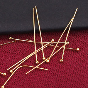 หมุดหัวบอลสแตนเลสเคลือบ PVD 18K หลากหลายแบบสำหรับทำเครื่องประดับ |   มีจำหน่ายในไซส์ 05/06/07 |   ทนทานและปลอดภัยต่อผิวแพ้ง่าย - Product Image 4
