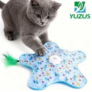 Jouet interactif électrique pour chat en gros, souris automatique mobile, jouet d'exercice autonome, approvisionnement direct usine - Product Image 1