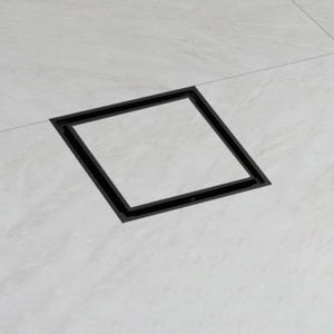 Square Siphon Copper Black Balcony Kitchen Heavy Duty Concealed Taizhou Brass <strong>Floor</strong> <strong>Drain</strong> <strong>Cover</strong> - Product Image 2