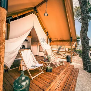 Mobilya ve klima ile lüks otel PVC glasafari safari otel çadır