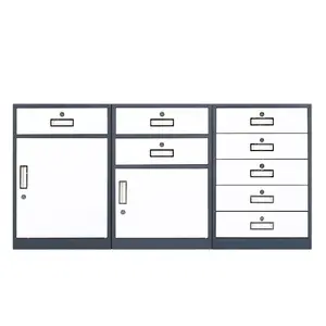 Factory direct sales file cabinet steel data cabinet single door locker with lock table drawer cabinet