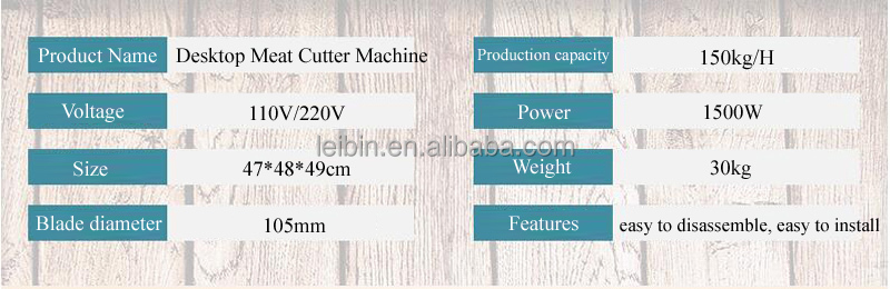 Description Picture 4 of itemCommercial Use Of Stainless Steel Automatic Kitchen Household Appliances For Electric Meat Cutters