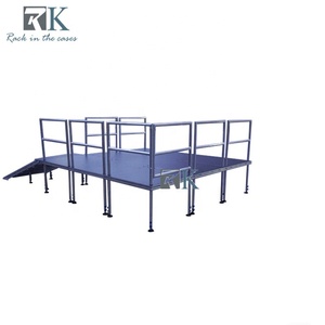 Fácil de instalar Plataforma de carga fuerte Etapa de aluminio desmontable - Product Image 2