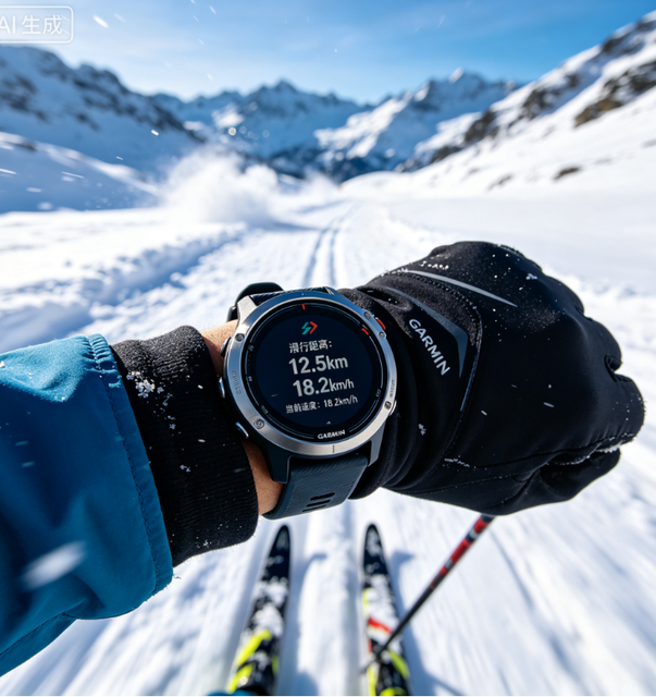 Professional Running Smart Sports Watch Outdoor Dual-Frequency GPS Positioning Chronograph Speed Measurement Heart Rate Rubber