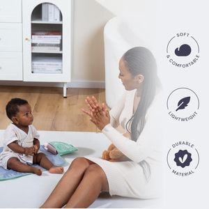 Échantillon gratuit 2025, design multifonctionnel portable, grand format, matelas à langer pour bébé, imperméable, avec bandoulière - Product Image 2