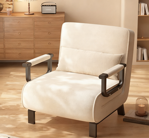 Sofá <span class=keywords><strong>Cama</strong></span> Moderno, Compacto, Plegable, Convertible en Forma de L, <span class=keywords><strong>con</strong></span> Estructura Metálica, Colchón de Esponja, Almacenamiento, Colores Personalizados - Product Image 6