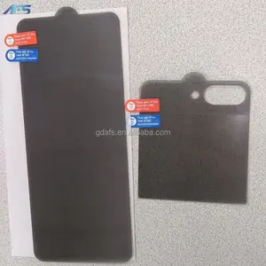 AFS Factory Fold TPU High Clear Anti Spy Privacy Ultra Thin Mobile Hydrogel Screen Protector For Oppo Find N 2 3 Flip 4