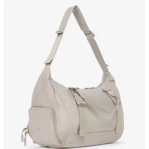 Tùy Chỉnh Nylon Du Lịch Không Thấm Nước Thể Thao Phòng Tập Thể Dục Tote Qua Đêm Weekender Vải Thô Hành Lý Túi Du Lịch Với Giày Ngăn - Product Image 6