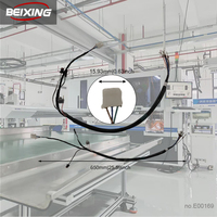 Kabel Tembaga Tanpa Isolasi PVC A60 Rakitan Harness Kanan Rating IP66 12V Panjang Sesuai Pesanan untuk Elektronik Sepeda Motor Mobil