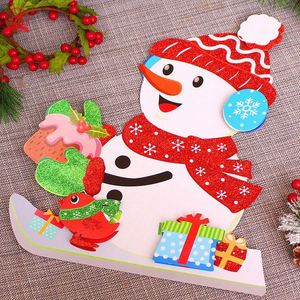 2025 Hot Selling Christmas Decorations <b>DIY</b> Wreath <b>Kits</b> & Handmade Pendants for Trees, Hotels & Stores - Product Image 3