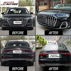 ชุดบอดี้พลาสติกทำจากวัสดุ PP ABS ดีไซน์ใหม่สำหรับรถ <span class=keywords><strong>Audi</strong></span> A8 <span class=keywords><strong>A8L</strong></span> D5 2018 2019 2020 2021 <span class=keywords><strong>2022</strong></span>อัปเกรดเป็น2023 2024 2025 - Product Image 2