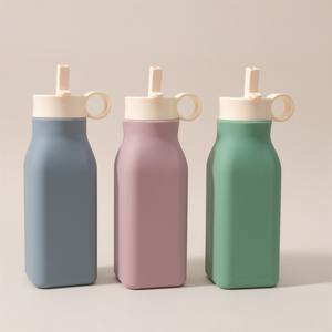 2 l glass new waterproof anti slip sports <b>water</b> <b>silicone</b> <b>bottle</b> sleeve hailian - Product Image 4