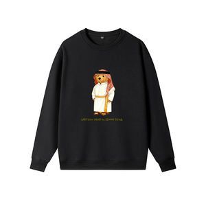 <span class=keywords><strong>Felpa</strong></span> Autunno Inverno con Stampa a Caldo 'Orso X' <span class=keywords><strong>per</strong></span> Uomo e Donna Pullover Largo Casual <span class=keywords><strong>per</strong></span> <span class=keywords><strong>Coppie</strong></span> - Product Image 6