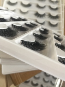 Professional Salon Grade Handmade 3D Faux <b>Mink</b> Strip <b>Lashes</b> Soft Thin Band Reusable Volume Natural Wispy False Eyelashes Bulk - Product Image 4