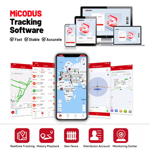 Plateforme de Traceur <span class=keywords><strong>GPS</strong></span> MiCODUS pour Application iOS Android Logiciel de Suivi Alarme de Voiture Personnelle et d'Actifs avec Système de Suivi <span class=keywords><strong>GPS</strong></span> - Product Image 1