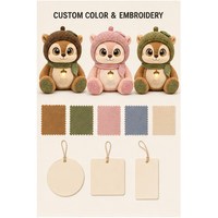 Guobaobaby Animal Multi-Pose Smart AI Baby Doll Plush Toy Supports Throwing Lying Cuddling Burping Built-in ChatGPT 60+