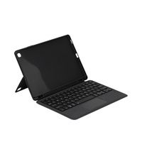 Casing pelindung Keyboard Samsung, braket magnetik Samsung Tab S9 Fe S8 A8 A9 dengan casing Keyboard nirkabel