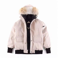 Veste parka d'hiver pour homme avec capuche en fausse fourrure, manteau rembourré chaud, coupe-vent, multi-poches, épais, pour l'extérieur, par temps froid