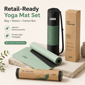 Alfombrilla <span class=keywords><strong>de</strong></span> <span class=keywords><strong>Yoga</strong></span> TPE Personalizada al por Mayor con Logotipo, 6mm <span class=keywords><strong>8mm</strong></span>, Antideslizante, Ecológica, para Estudios <span class=keywords><strong>de</strong></span> <span class=keywords><strong>Yoga</strong></span> y Marcas - Product Image 5