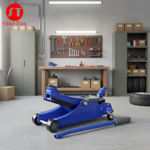 رافعة أرضية هيدروليكية TOP <span class=keywords><strong>JACK</strong></span> STFL316 بقدرة 1.8 طن مع مضخة واحدة وجهاز تغيير الإطارات، رافعة للمرآب وأدوات إصلاح السيارات، وصول جديد - Product Image 2