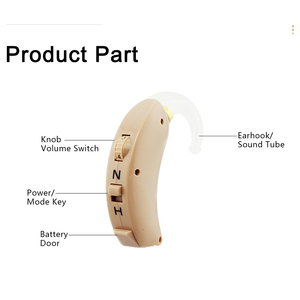 Meilleure aide auditive analogique BTE Retone à 4 canaux, économique, fabriquée en Chine, pour la vente en gros, facile à utiliser, haute puissance, pour personnes âgées - Product Image 3