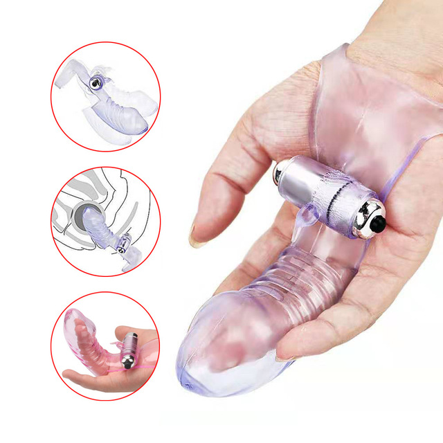 Vibration Finger Cover Female Zipper Buckle Cover Masturbation Massager Adult Sex Toy
