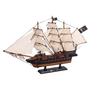 Nave pirata in legno modello pirata della vendetta della regina dei Caraibi Anne 26 ''Jack Sparrow Black Pearl Limited Flying Dutchman Ship - Product Image 2
