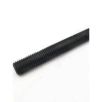 High Strength Grade 8.8/12.9 Zinc Plated Steel Metric Thread Full Thread Stud 1m Length Black Threaded Rod