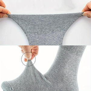 Calcetines Diabéticos Elásticos Blancos Extra Anchos Sin Compresión para Neuropatía, para Embarazadas y Personas Mayores - Product Image 2