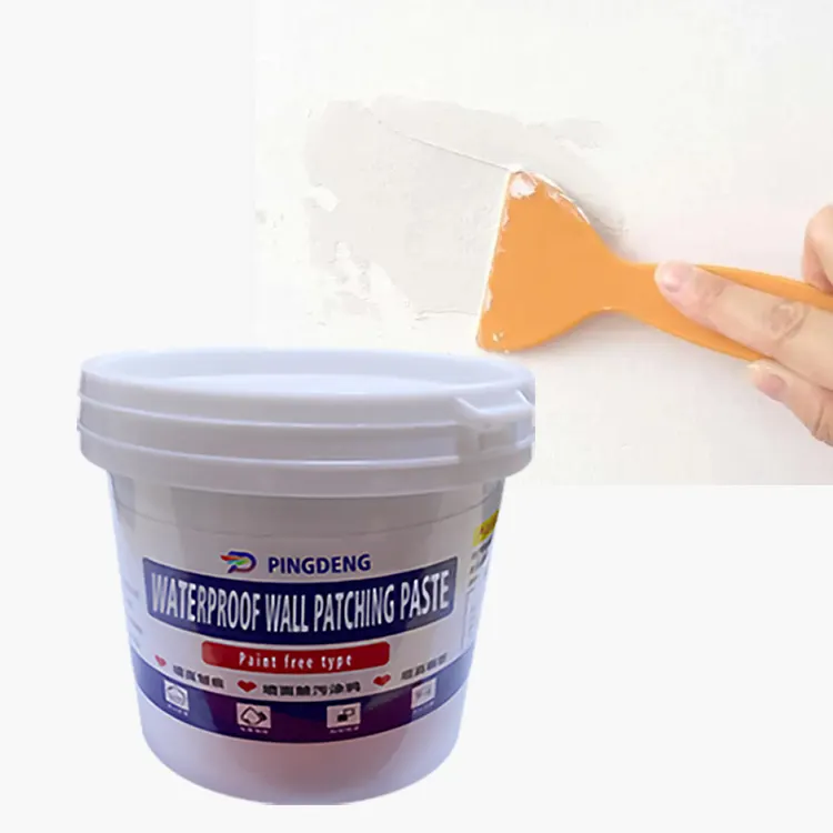 Solução rápida e fácil para preencher os buracos e rachadura em creme de superfície de parede e manchas na parede Pasta Reparação