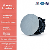 Speaker Koaksial Plafon Full Range 5.25 inci 30W 8Ohm 25 Core Magnet Eksternal untuk Home Theater dan Rapat