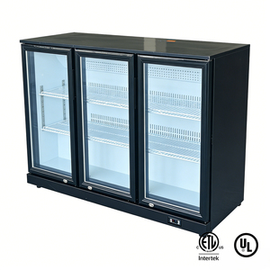 <span class=keywords><strong>Réfrigérateur</strong></span> commercial <span class=keywords><strong>encastrable</strong></span> pour bar à bière et boissons, vitrine réfrigérée, refroidissement par air, sur table, trois portes, en acier inoxydable - Product Image 1