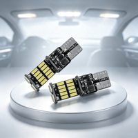 Ampoule LED JHS W5W 501 T10 Canbus sans erreur 26SMD 4014 12V pour feux de positionnement auto 194 168, éclairage de plafond, de tableau de bord, de coffre et de plaque d'immatriculation