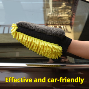 Gants <span class=keywords><strong>de</strong></span> <span class=keywords><strong>lavage</strong></span> <span class=keywords><strong>de</strong></span> <span class=keywords><strong>voiture</strong></span> imperméables double face personnalisables à bon prix, séchage rapide, sans rayures, en <span class=keywords><strong>microfibre</strong></span> - Product Image 3